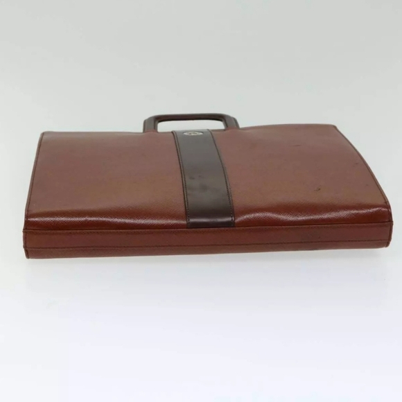 VALENTINO Cognac and Brown Business Bag - Picture 5 of 9